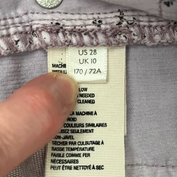 We The Free Lilac Sun Chaser Corduroy Skinny Pants, Size 28 - Picture 11 of 15